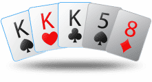 Combinaison poker : ordre des cartes et valeur des mains