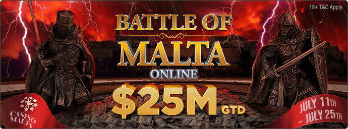 GGPoker Guarantees €25,000,000 During Battle of Malta Online