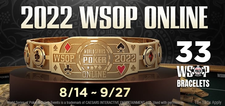 WSOP Online Returns To GGPoker On August 14!
