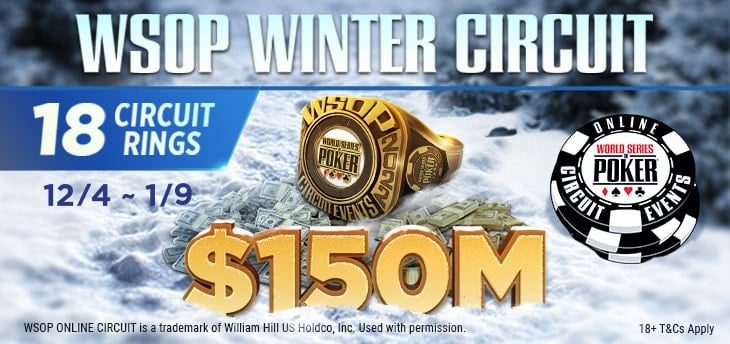 GGPoker Launches $150M-Guaranteed WSOP Winter Circuit