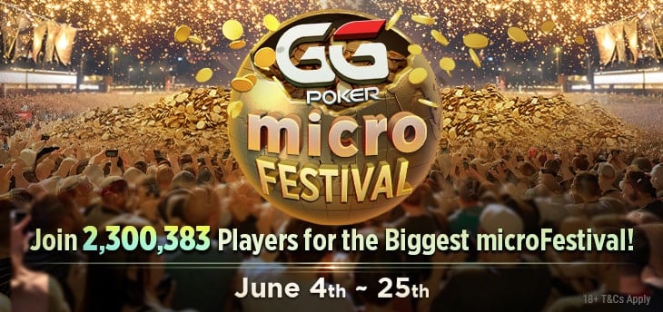 GGPoker’s microFestival To Debut On June 4