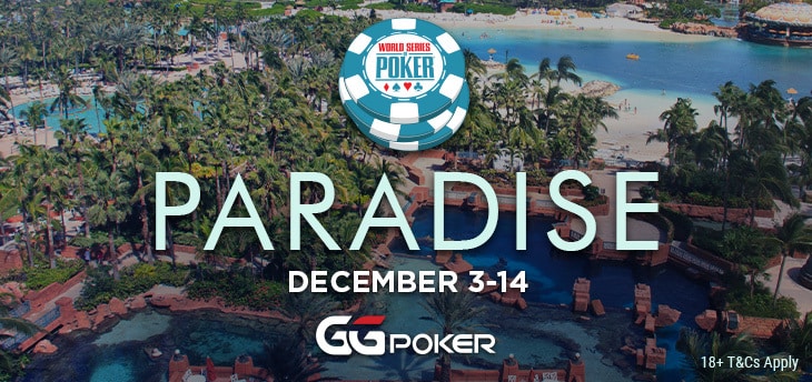 WSOP Paradise live poker tournament series blog banner