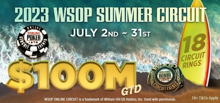 WSOP Summer Circuit To Launch At GGPoker On July 2