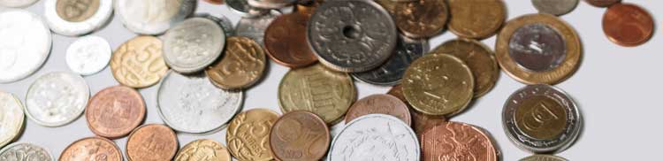 money cents euros coins