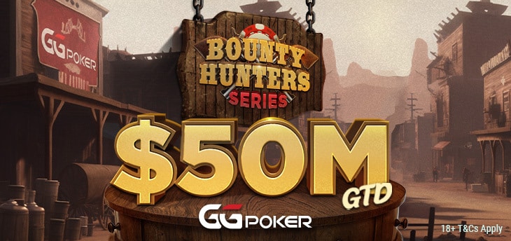Bounty Hunters Series online poker series blog banner