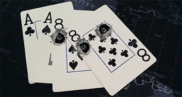 Dead man's hand, two aces and two eights