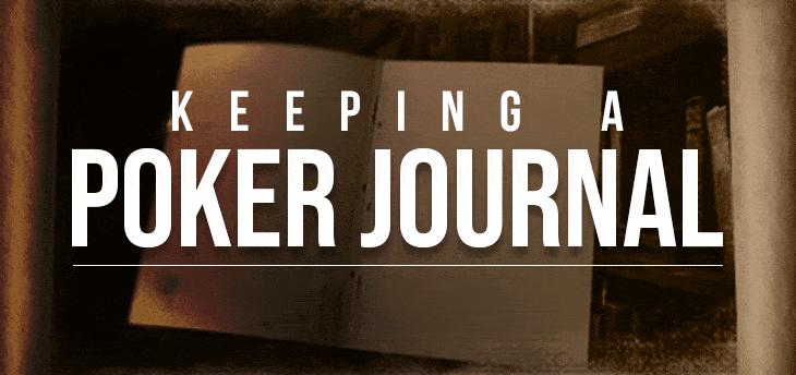 Keeping a Poker Journal: Track Your Progress