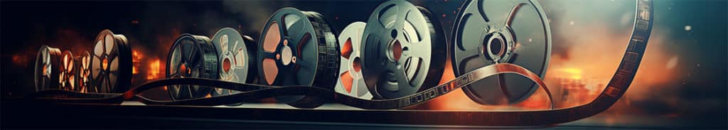 movie reels and film