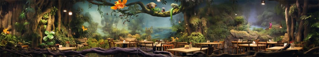 rainforest cafe restaurant