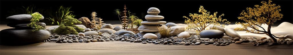 zen rock garden