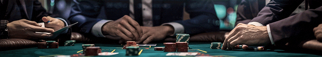 Businessmen Playing Poker