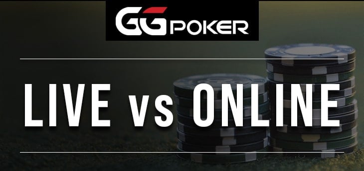 Live Poker versus Online Poker